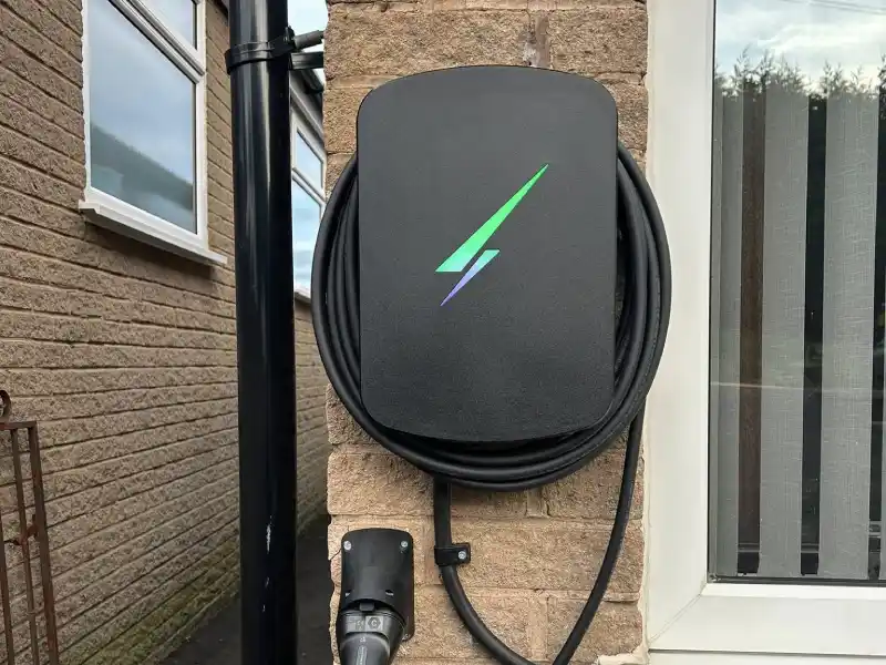 EV charging point installation in Blackburn